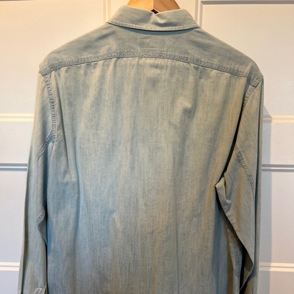 Wallace & Barnes Denim Button Down Shirt - Picture 3 of 3